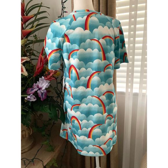 Modcloth On Cloud Mine! Rainbow T-Shirt Mini Dress - Picture 8 of 12